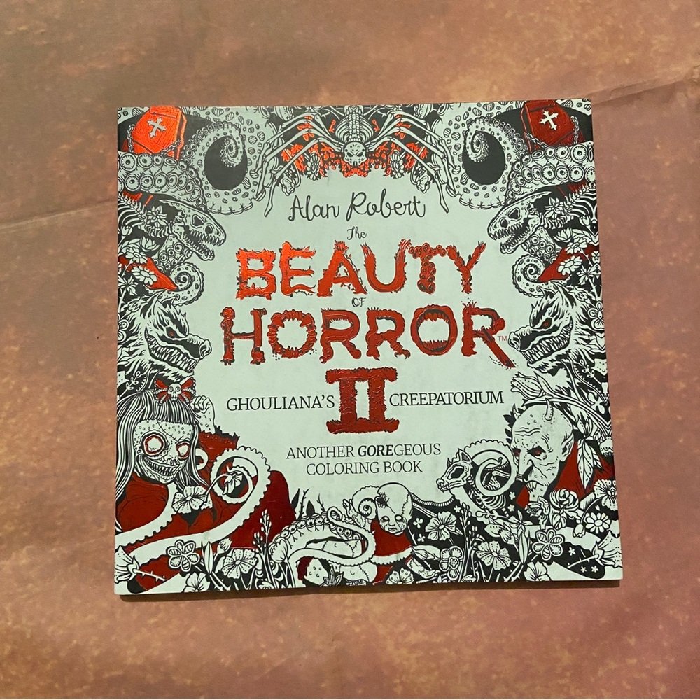 The Beauty of Horror Coloring Book